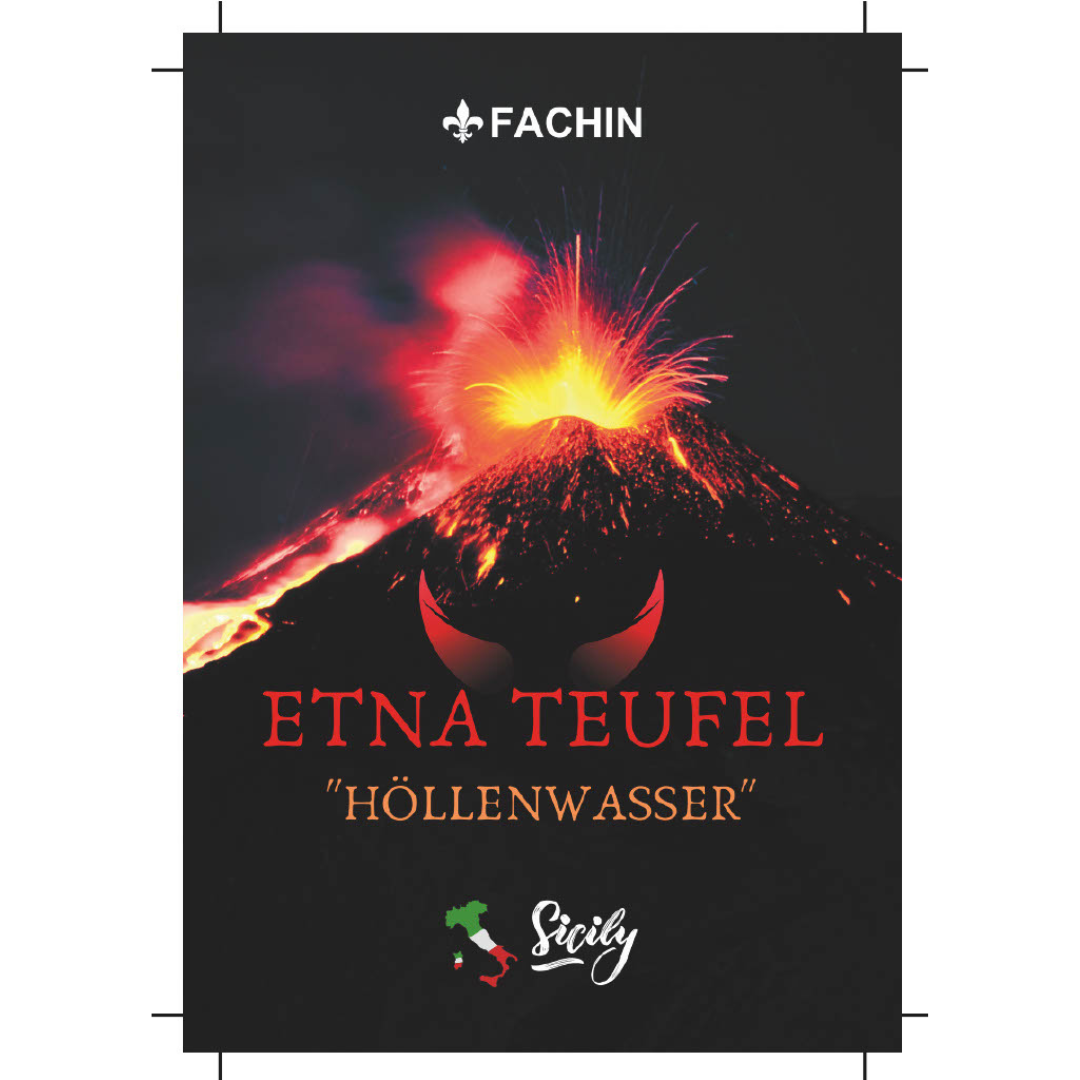 ETNA Teufel "Höllenwasser" - Amarena Kirschlikör - 70% - 500ml